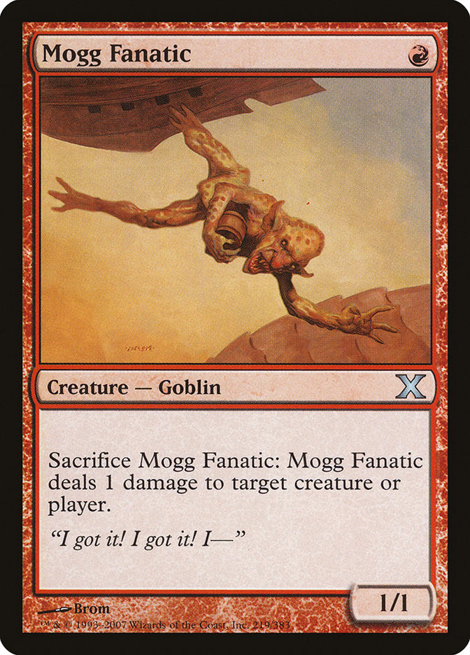 Mogg Fanatic [Tenth Edition] | Jomio and Rueliete's Cards and Comics
