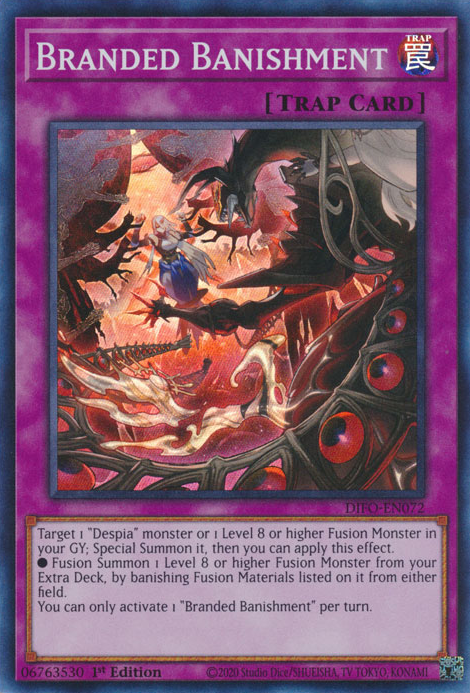 Branded Banishment [DIFO-EN072] Super Rare | Jomio and Rueliete's Cards and Comics