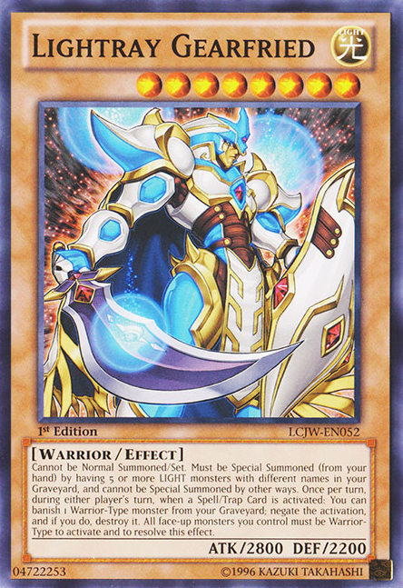 Lightray Gearfried [LCJW-EN052] Common | Jomio and Rueliete's Cards and Comics