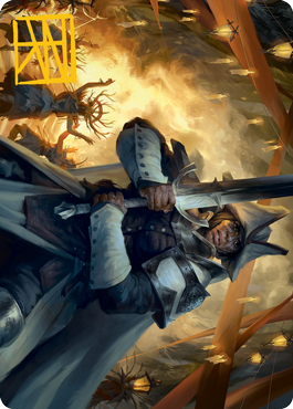 Ritual Guardian Art Card (Gold-Stamped Signature) [Innistrad: Midnight Hunt Art Series] | Jomio and Rueliete's Cards and Comics