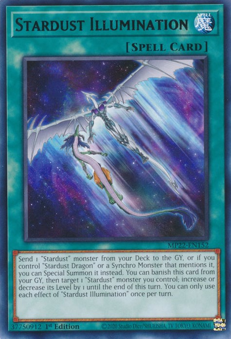 Stardust Illumination [MP22-EN152] Rare | Jomio and Rueliete's Cards and Comics