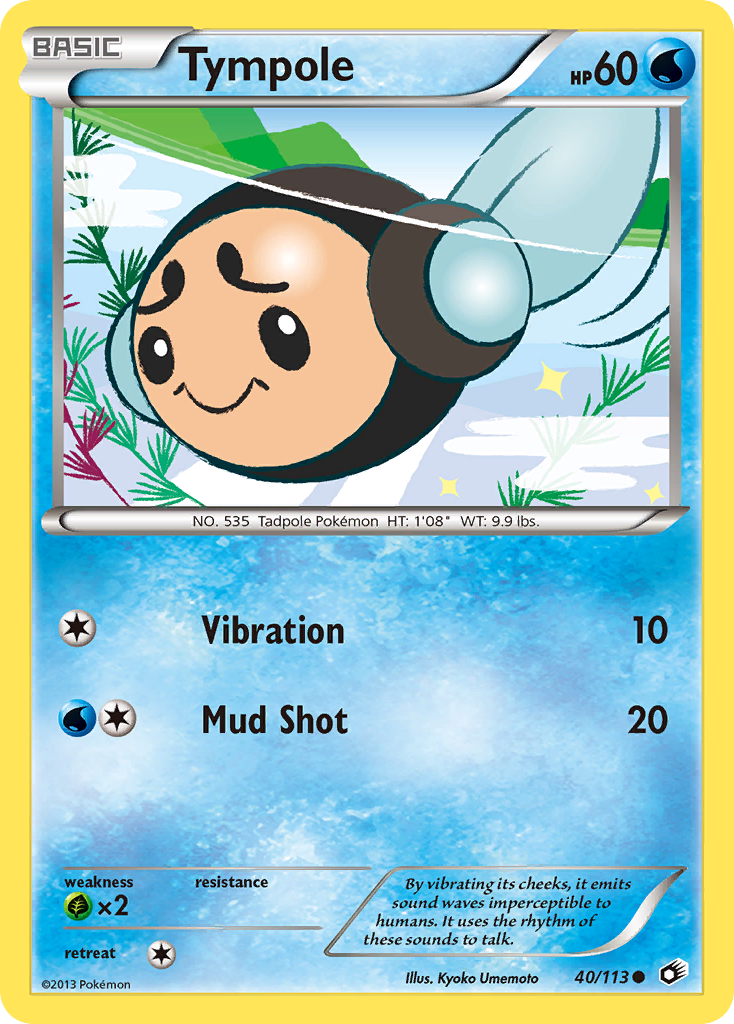 Tympole (40/113) [Black & White: Legendary Treasures] | Jomio and Rueliete's Cards and Comics