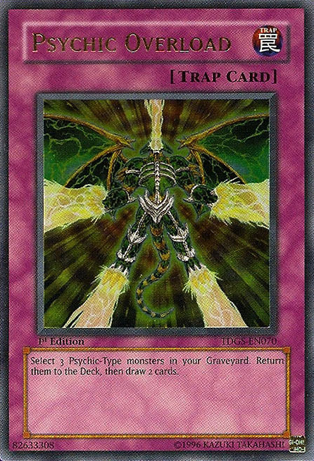 Psychic Overload (UTR) [TDGS-EN070] Ultimate Rare | Jomio and Rueliete's Cards and Comics