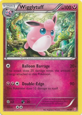 Wigglytuff (14/30) [XY: Trainer Kit 1 - Wigglytuff] | Jomio and Rueliete's Cards and Comics