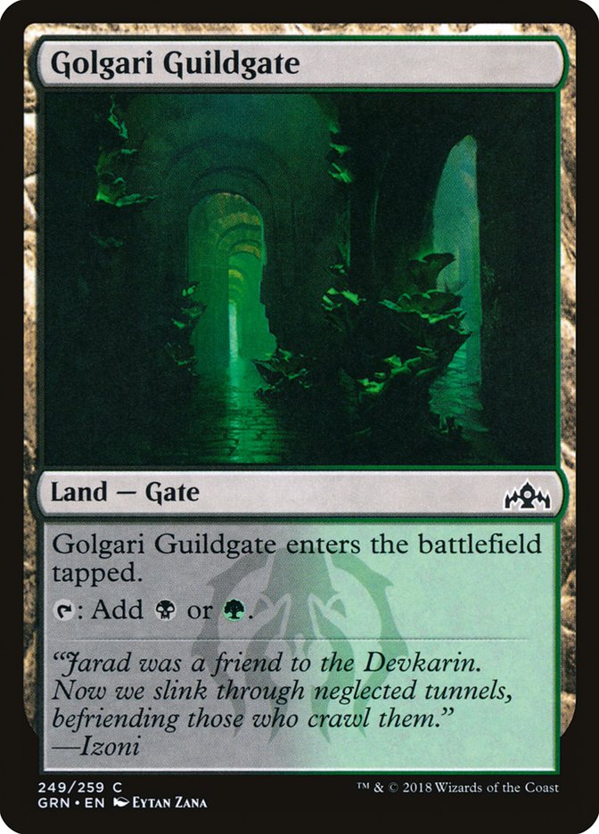 Golgari Guildgate (249/259) [Guilds of Ravnica] | Jomio and Rueliete's Cards and Comics