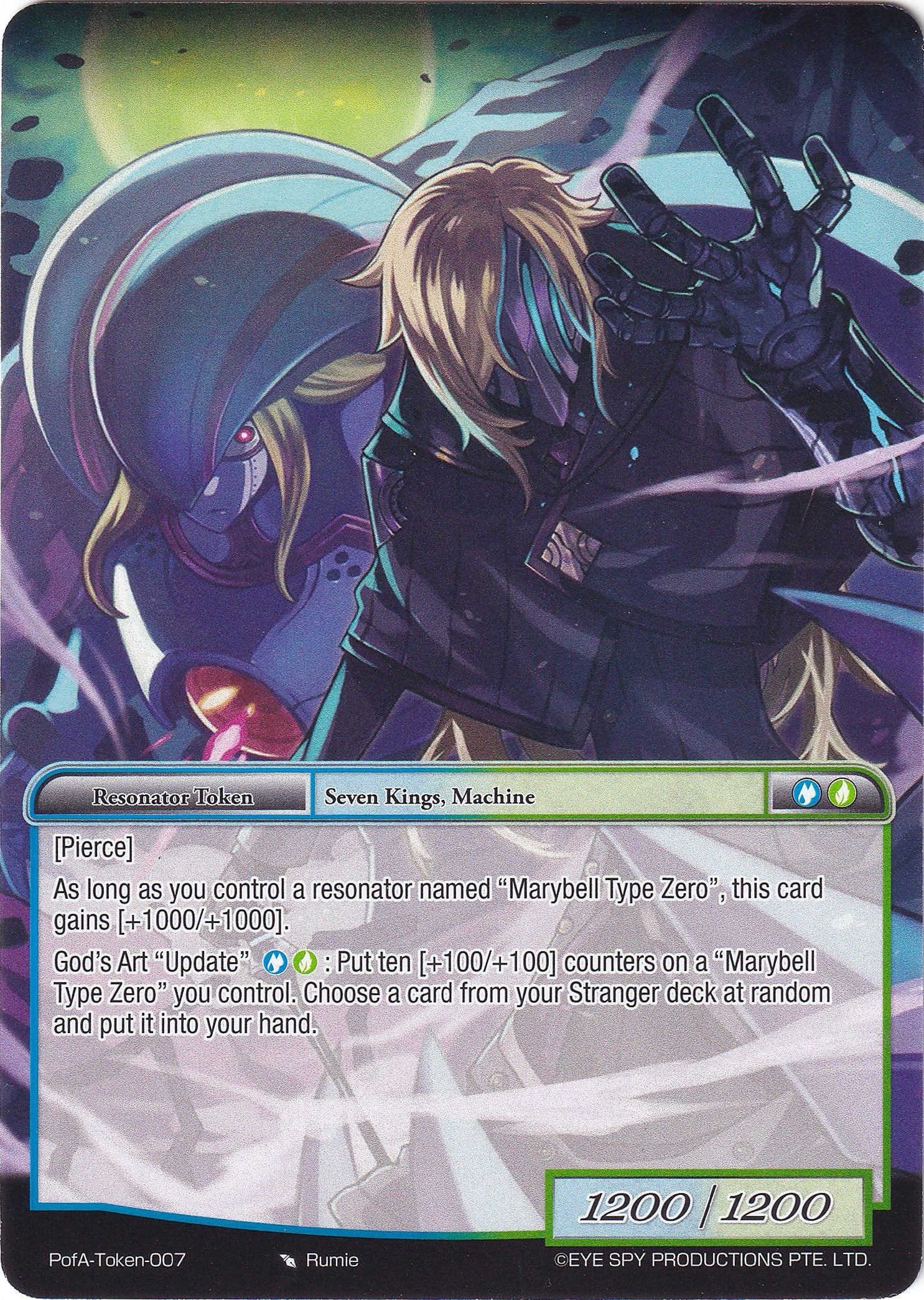 Machina Token (PofA Token-007) [Alice Origin IV: Prologue of Attoractia] | Jomio and Rueliete's Cards and Comics