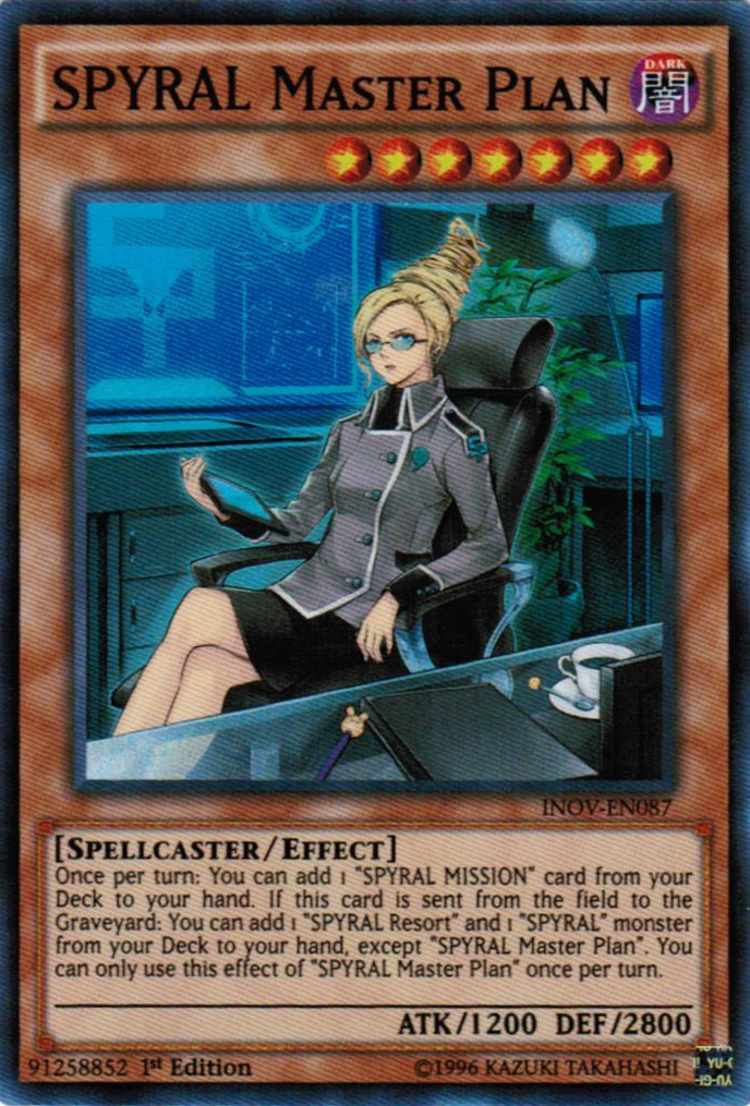 SPYRAL Master Plan [INOV-EN087] Super Rare | Jomio and Rueliete's Cards and Comics