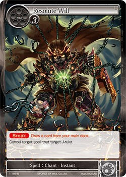 Resolute Will (1-198) [The Dawn of Valhalla] | Jomio and Rueliete's Cards and Comics