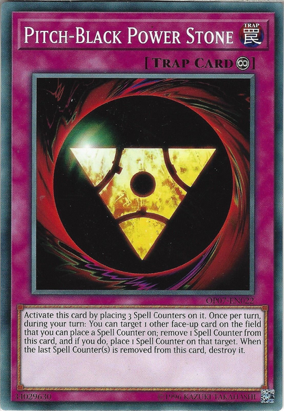 Pitch-Black Power Stone [OP07-EN022] Common | Jomio and Rueliete's Cards and Comics