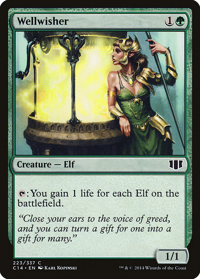 Wellwisher [Commander 2014] | Jomio and Rueliete's Cards and Comics