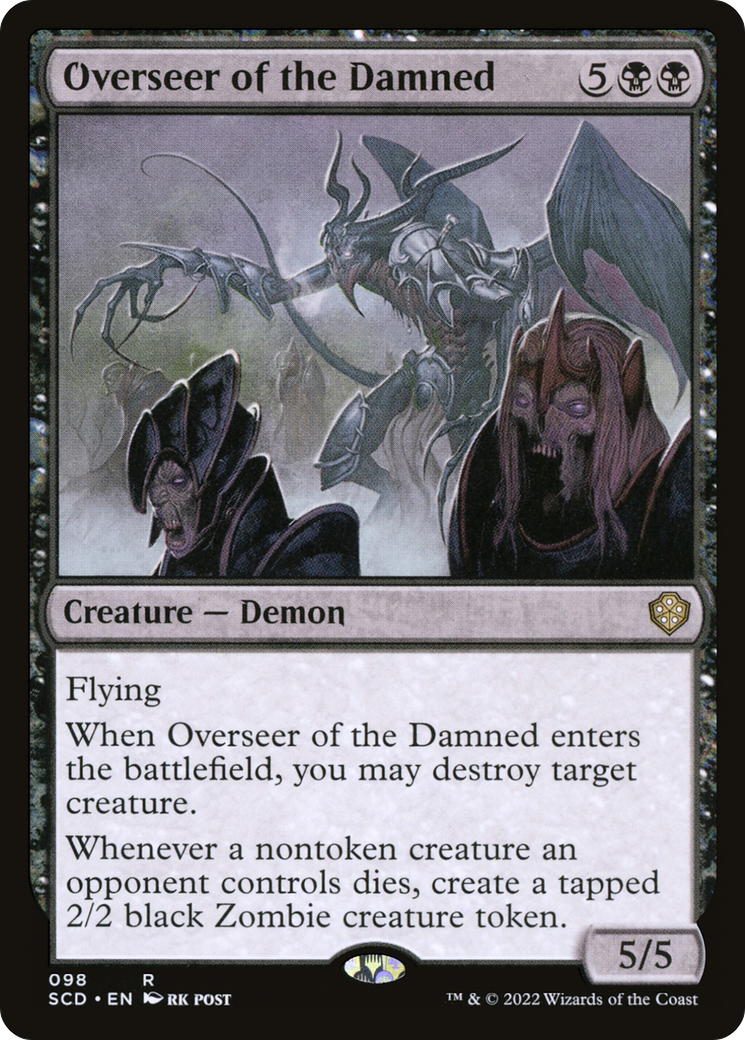Overseer of the Damned [Starter Commander Decks] | Jomio and Rueliete's Cards and Comics