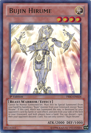 Bujin Hirume [PRIO-EN024] Ultra Rare | Jomio and Rueliete's Cards and Comics