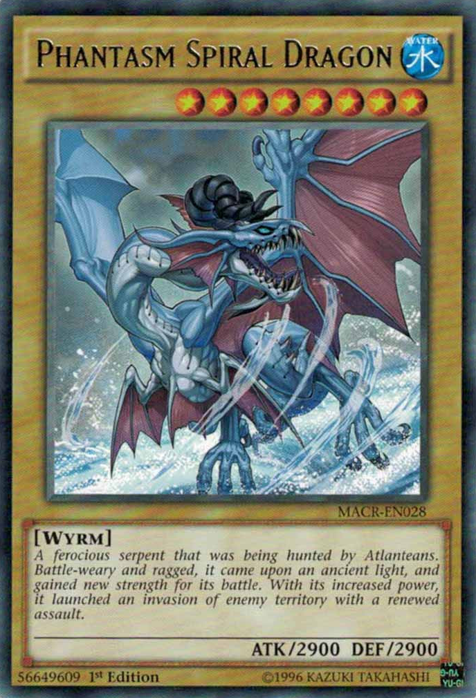 Phantasm Spiral Dragon [MACR-EN028] Rare | Jomio and Rueliete's Cards and Comics