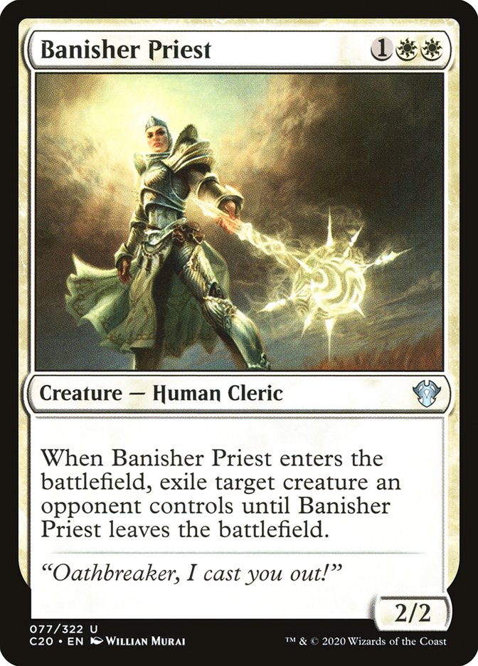 Banisher Priest [Commander 2020] | Jomio and Rueliete's Cards and Comics