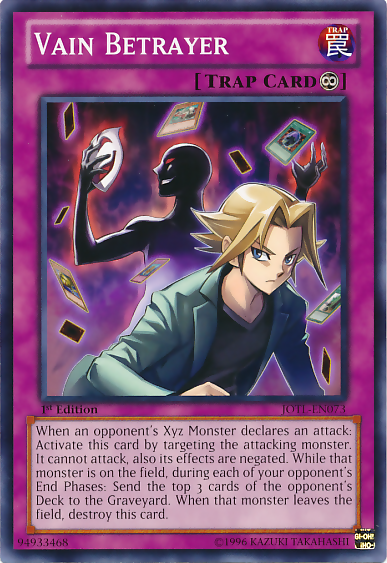 Vain Betrayer [JOTL-EN073] Common | Jomio and Rueliete's Cards and Comics