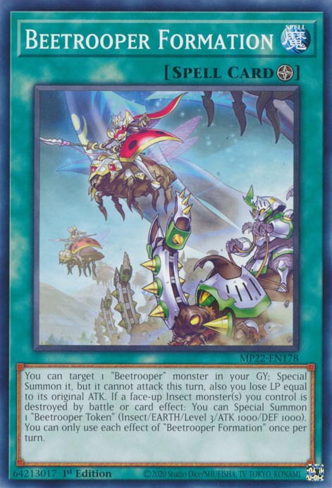 Beetrooper Formation [MP22-EN178] Common | Jomio and Rueliete's Cards and Comics