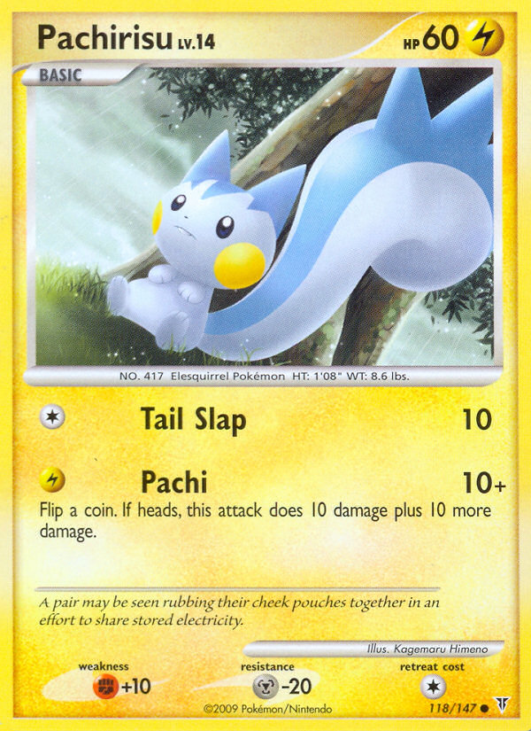 Pachirisu (118/147) [Platinum: Supreme Victors] | Jomio and Rueliete's Cards and Comics