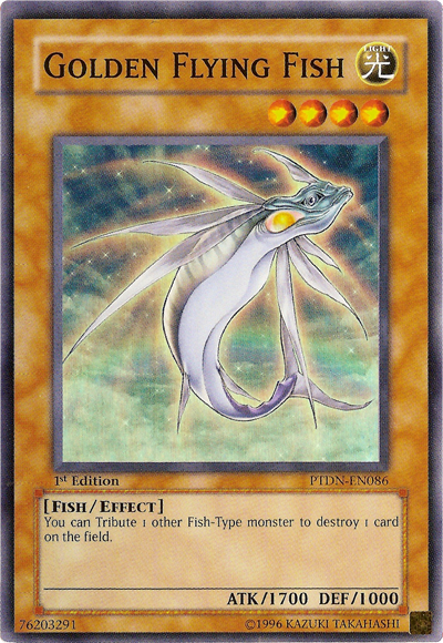 Golden Flying Fish [PTDN-EN086] Super Rare | Jomio and Rueliete's Cards and Comics