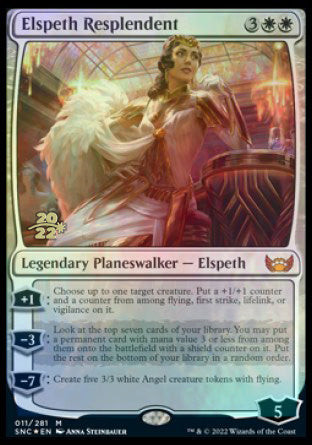 Elspeth Resplendent [Streets of New Capenna Prerelease Promos] | Jomio and Rueliete's Cards and Comics