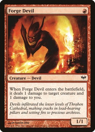 Forge Devil [Dark Ascension] | Jomio and Rueliete's Cards and Comics