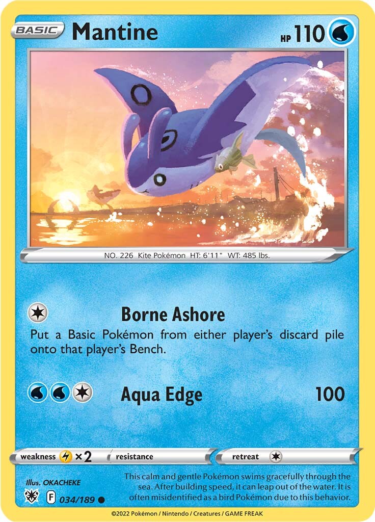 Mantine (034/189) [Sword & Shield: Astral Radiance] | Jomio and Rueliete's Cards and Comics