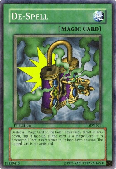 De-Spell [SDY-029] Common | Jomio and Rueliete's Cards and Comics