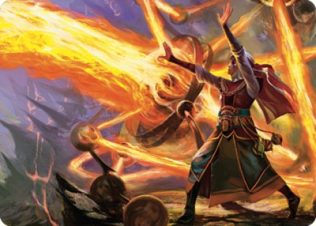 Ghitu Amplifier Art Card [Dominaria United Art Series] | Jomio and Rueliete's Cards and Comics