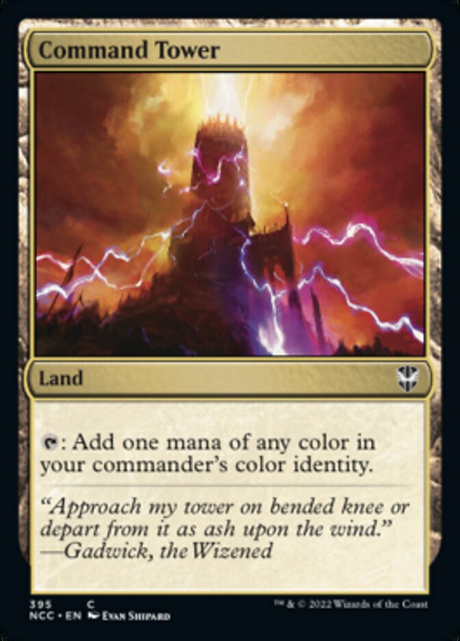 Command Tower [Streets of New Capenna Commander] | Jomio and Rueliete's Cards and Comics