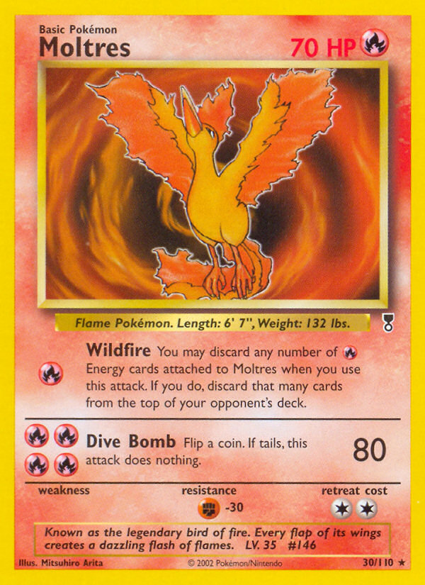 Moltres (30/110) [Legendary Collection] | Jomio and Rueliete's Cards and Comics