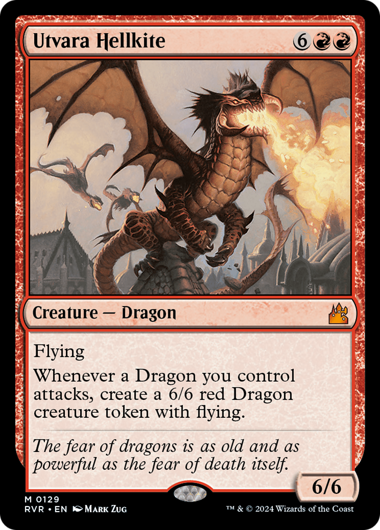 Utvara Hellkite [Ravnica Remastered] | Jomio and Rueliete's Cards and Comics