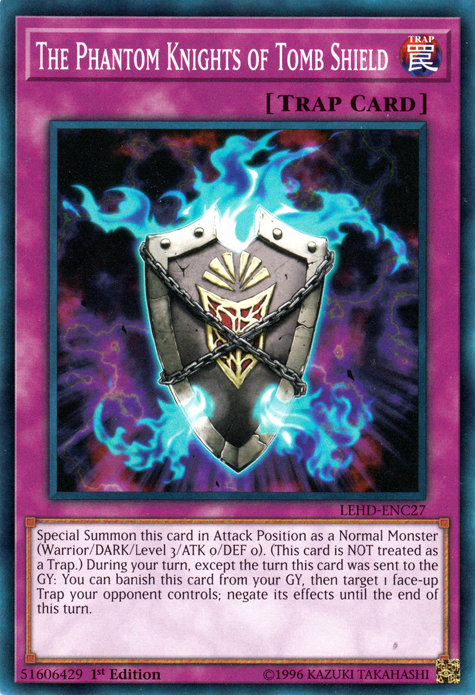 The Phantom Knights of Tomb Shield [LEHD-ENC27] Common | Jomio and Rueliete's Cards and Comics