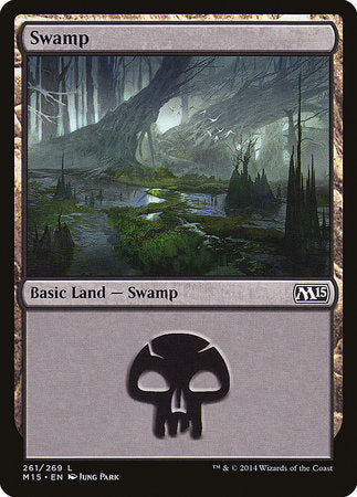 Swamp (261) [Magic 2015] | Jomio and Rueliete's Cards and Comics