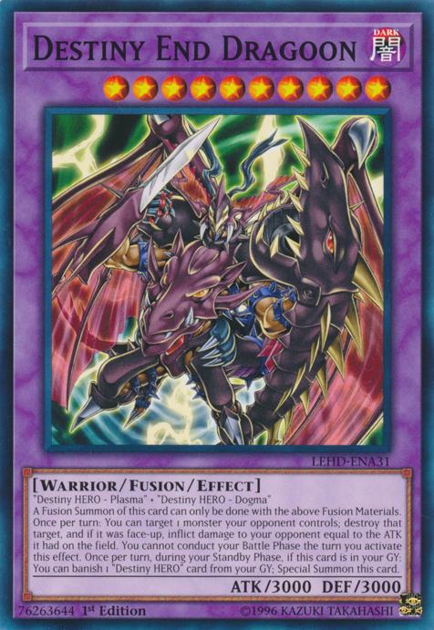 Destiny End Dragoon [LEHD-ENA31] Common | Jomio and Rueliete's Cards and Comics