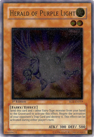 Herald of Purple Light (UTR) [EOJ-EN019] Ultimate Rare | Jomio and Rueliete's Cards and Comics