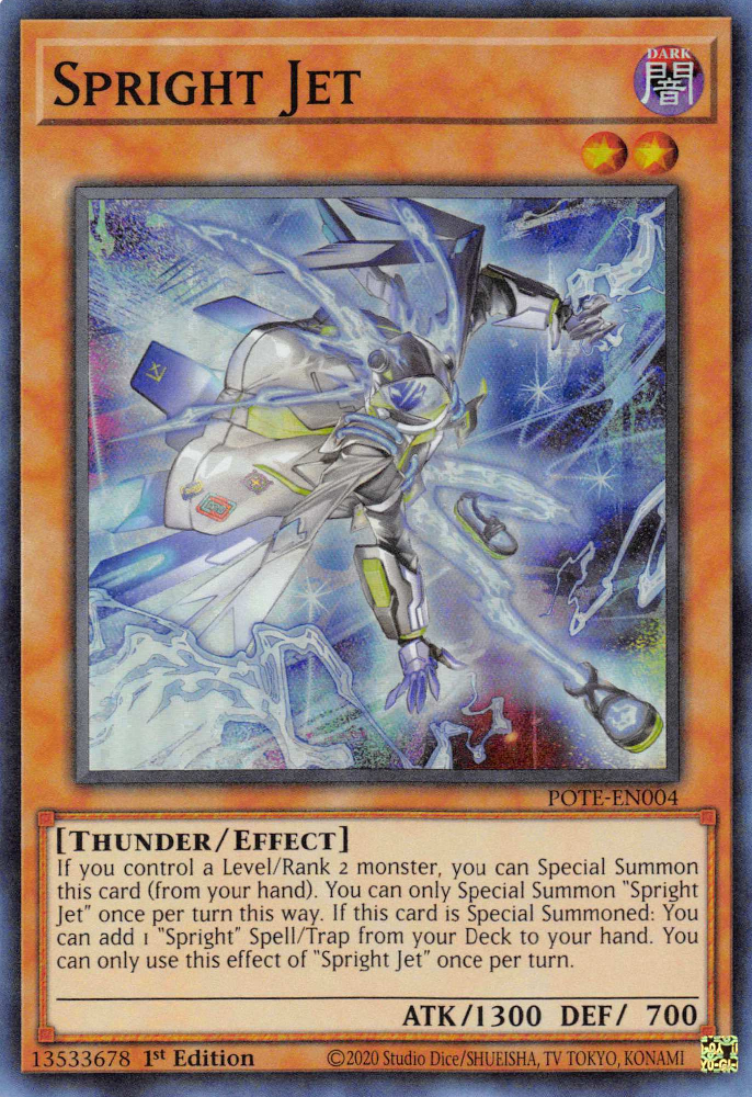 Spright Jet [POTE-EN004] Super Rare | Jomio and Rueliete's Cards and Comics