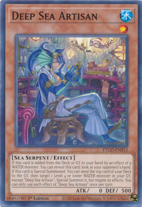 Deep Sea Artisan [ETCO-EN013] Common | Jomio and Rueliete's Cards and Comics