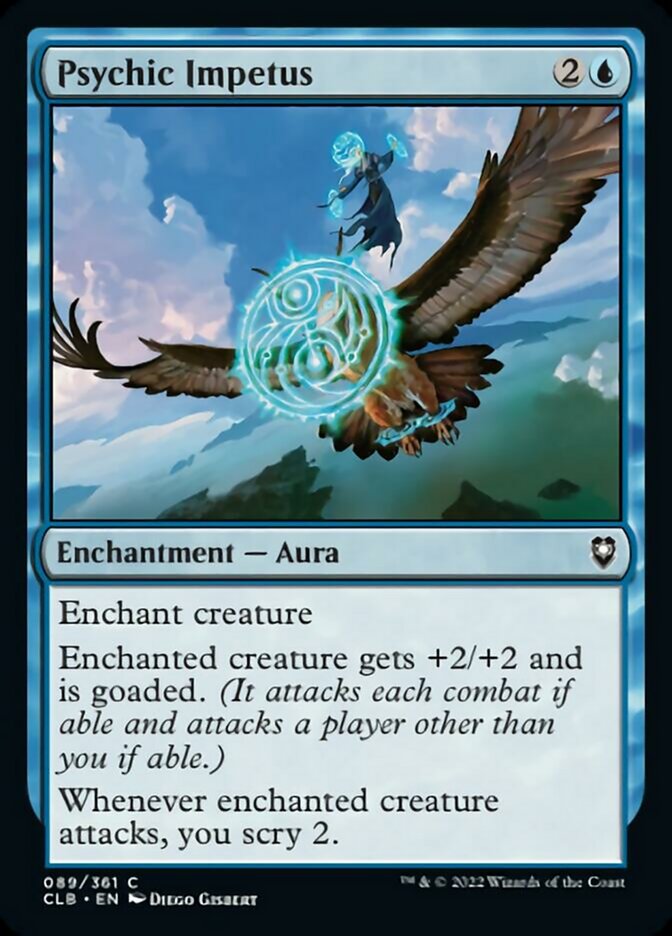 Psychic Impetus [Commander Legends: Battle for Baldur's Gate] | Jomio and Rueliete's Cards and Comics
