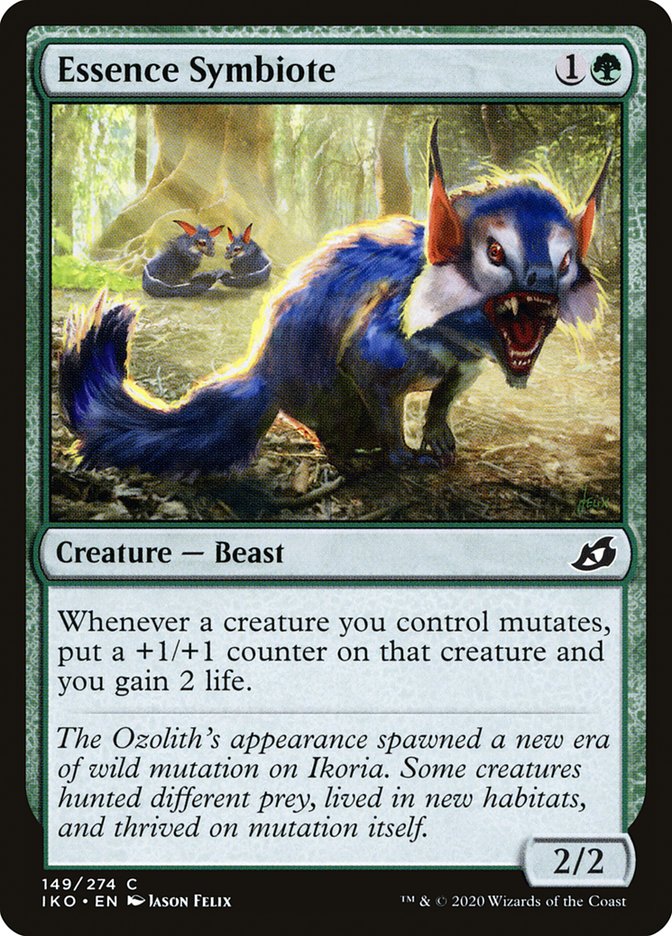 Essence Symbiote [Ikoria: Lair of Behemoths] | Jomio and Rueliete's Cards and Comics