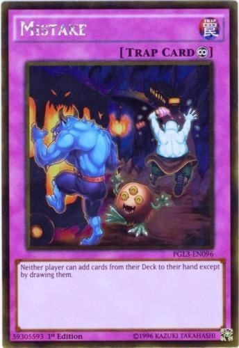 Mistake [PGL3-EN096] Gold Rare | Jomio and Rueliete's Cards and Comics