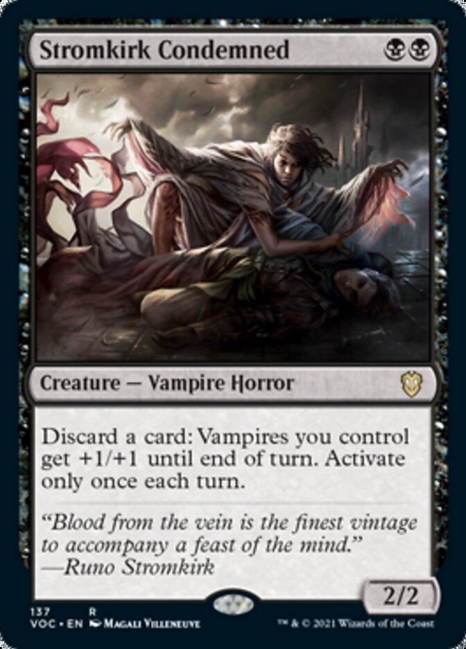 Stromkirk Condemned [Innistrad: Crimson Vow Commander] | Jomio and Rueliete's Cards and Comics