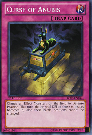 Curse of Anubis [BP02-EN182] Common | Jomio and Rueliete's Cards and Comics
