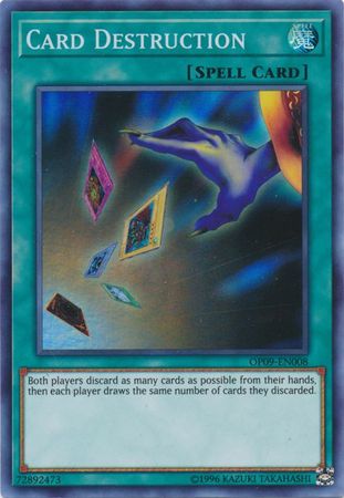 Card Destruction [OP09-EN008] Super Rare | Jomio and Rueliete's Cards and Comics