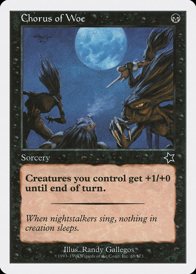 Chorus of Woe [Starter 1999] | Jomio and Rueliete's Cards and Comics