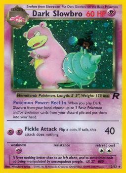 Dark Slowbro (12/82) [Team Rocket Unlimited] | Jomio and Rueliete's Cards and Comics