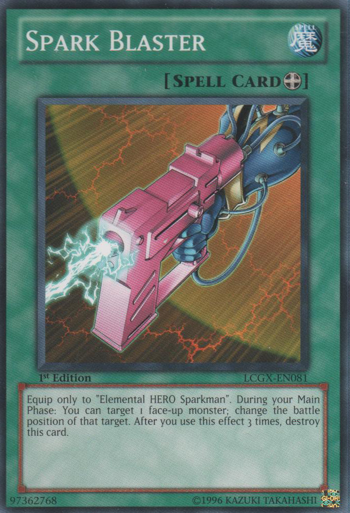 Spark Blaster [LCGX-EN081] Common | Jomio and Rueliete's Cards and Comics