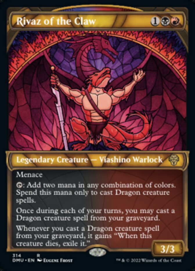 Rivaz of the Claw (Showcase) [Dominaria United] | Jomio and Rueliete's Cards and Comics