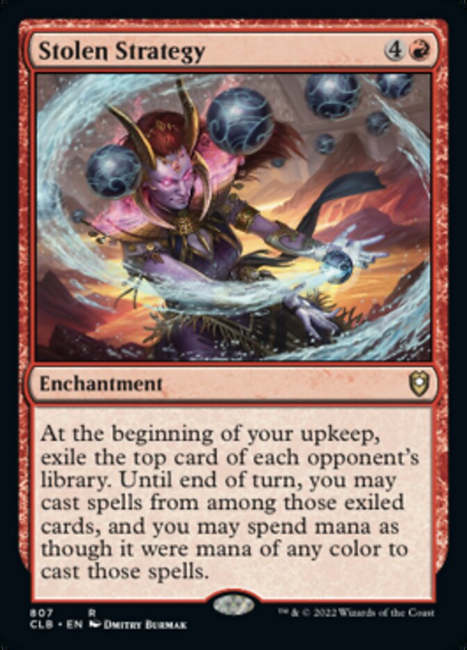 Stolen Strategy [Commander Legends: Battle for Baldur's Gate] | Jomio and Rueliete's Cards and Comics