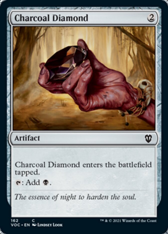 Charcoal Diamond [Innistrad: Crimson Vow Commander] | Jomio and Rueliete's Cards and Comics