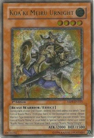 Koa'ki Meiru Urnight (UTR) [ABPF-EN025] Ultimate Rare | Jomio and Rueliete's Cards and Comics