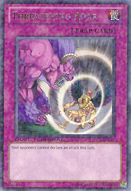 Threatening Roar [DT03-EN047] Rare | Jomio and Rueliete's Cards and Comics